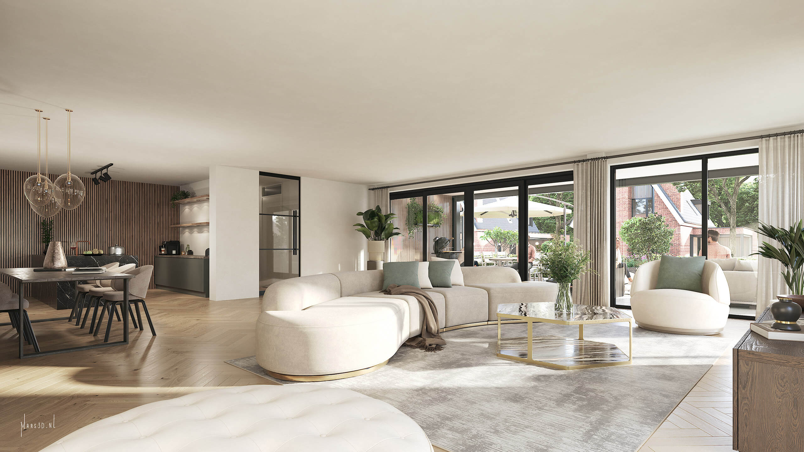 Interieurimpressie bouwnummer 5